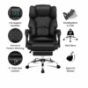 Karnak Executive Office Chair – PU Leather Diamond Pattern