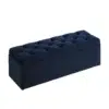 Karnak Buttoned Ottoman Storage Bench