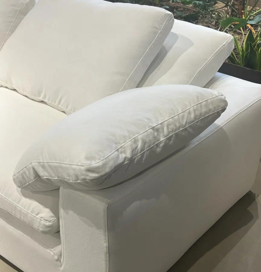 Cloud Sofa 4-Seater Fabric sofa – White