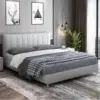Solia Velvet Upholstery Bed