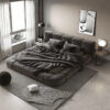Rada Modern Velvet Bed Frame