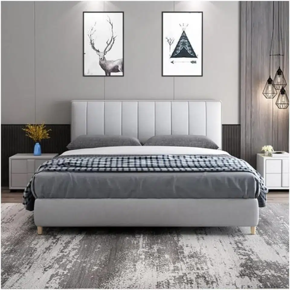 Solia Velvet Upholstery Bed