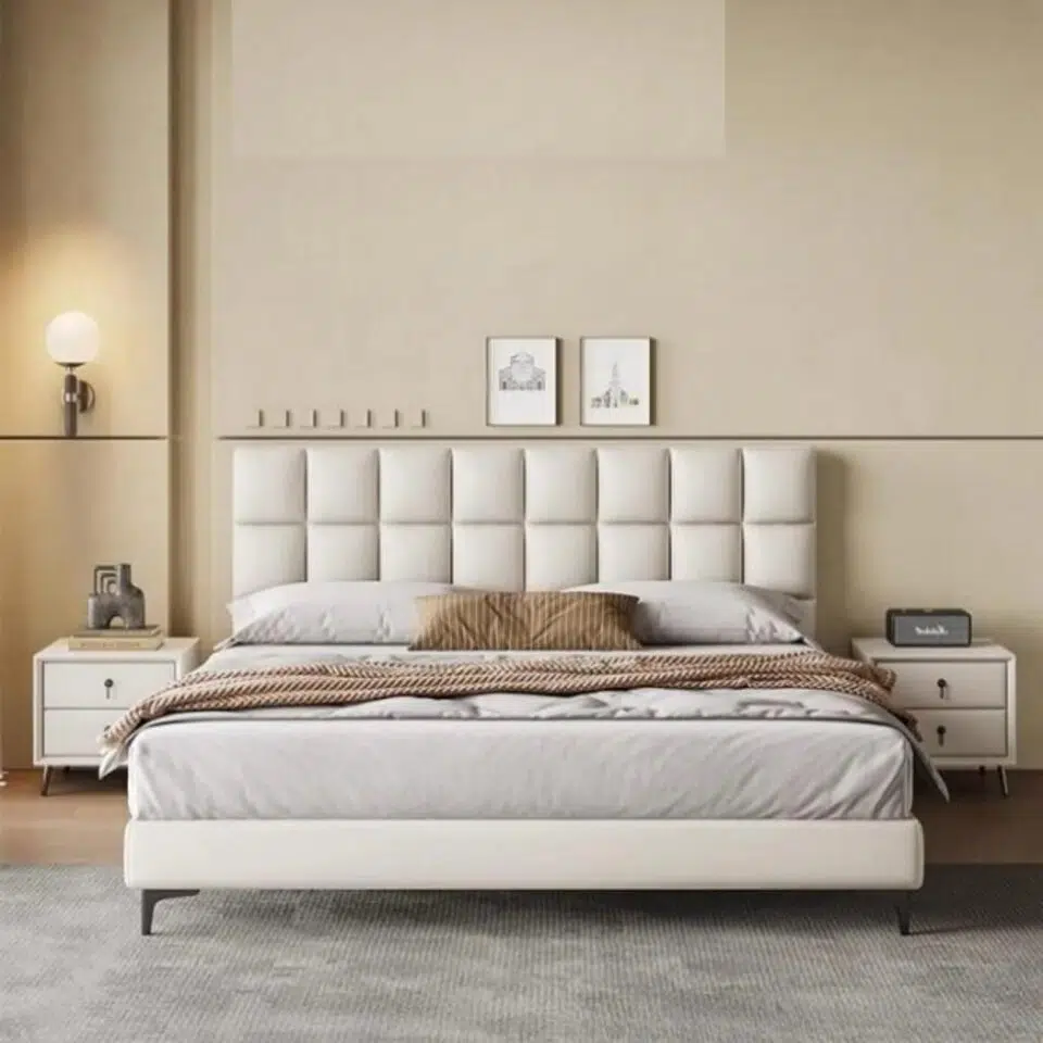 Amlax Leather Wrap Bed