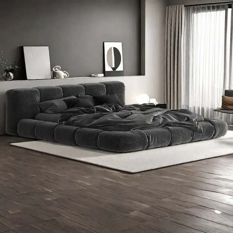 Rada Modern Velvet Bed Frame