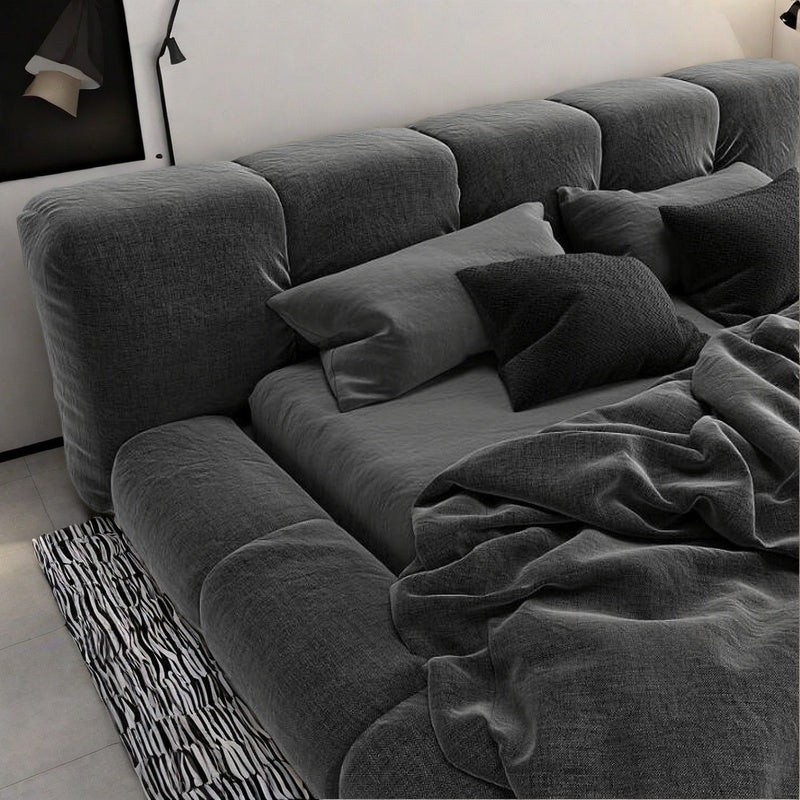 Rada Modern Velvet Bed Frame