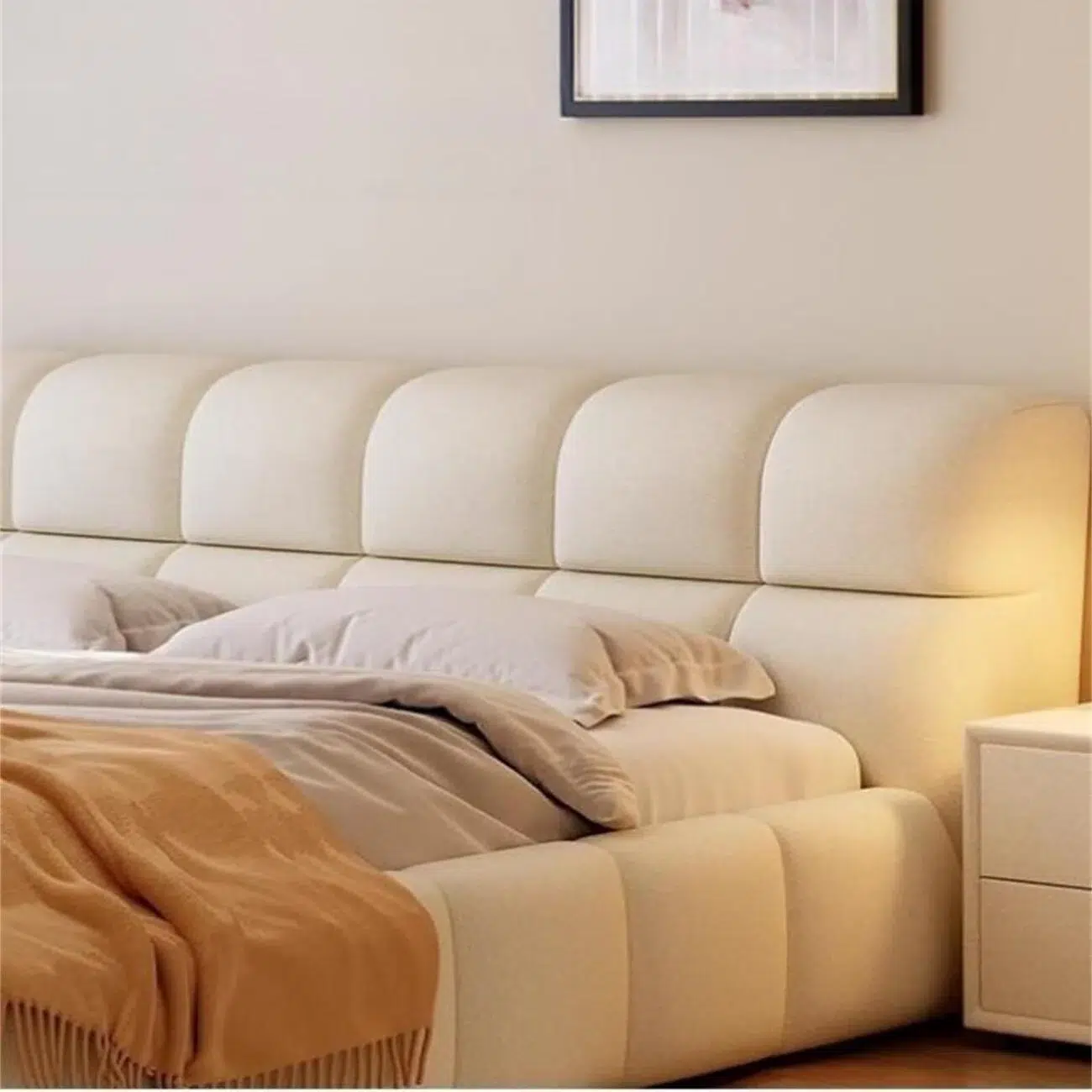 Baski Light Bed Frame