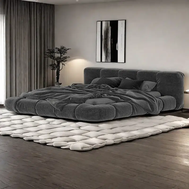 Rada Modern Velvet Bed Frame