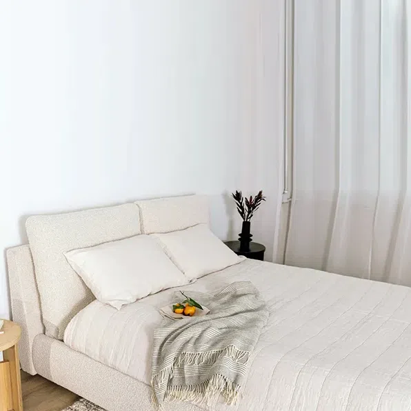 Anisa Cushion Panel Bed