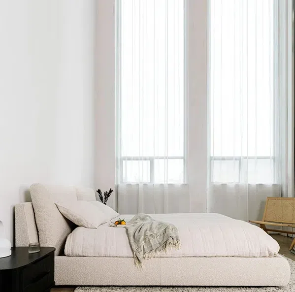 Anisa Cushion Panel Bed