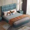 Araz Stunning Leather Bed