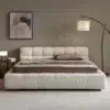 Belloa Boucle Upholstered Bed