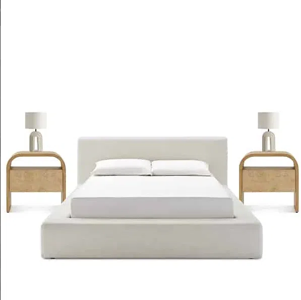 Emir Square Uphlstered Bed