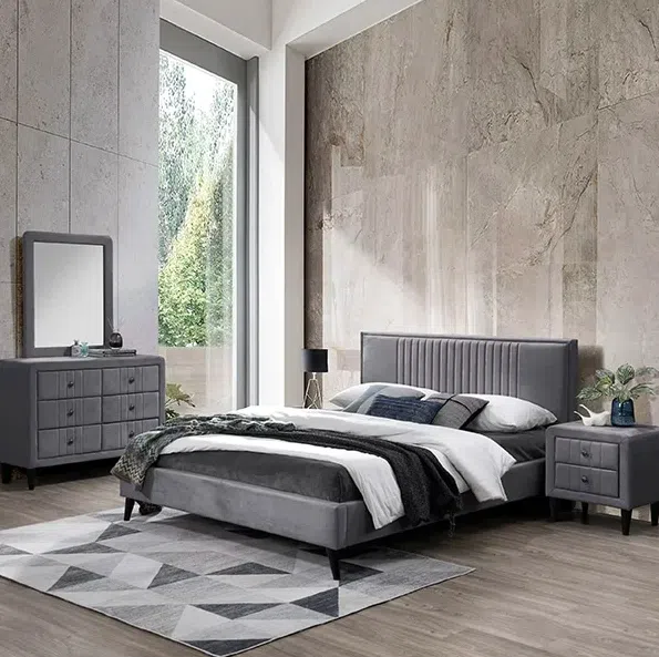 Farah Upholstered Bed Frame