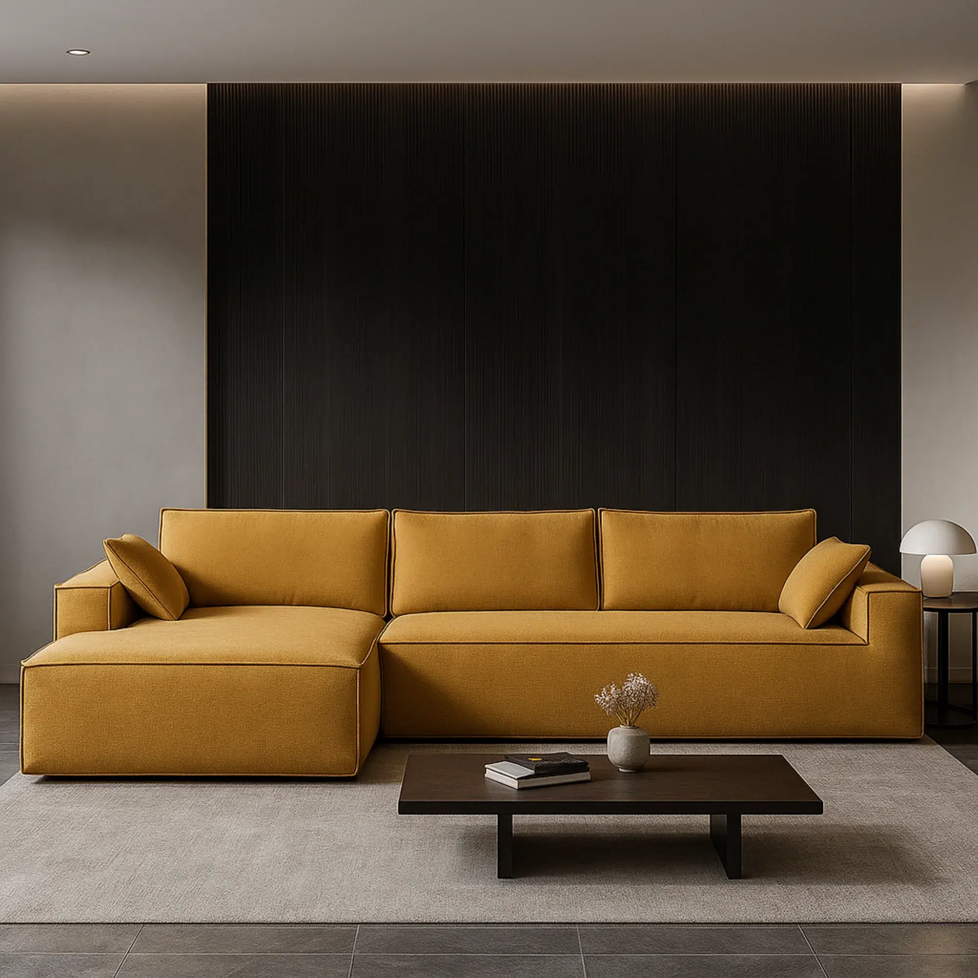 Lavi Style Modular Sectional Sofa L-Shaped Sleeper Sofa