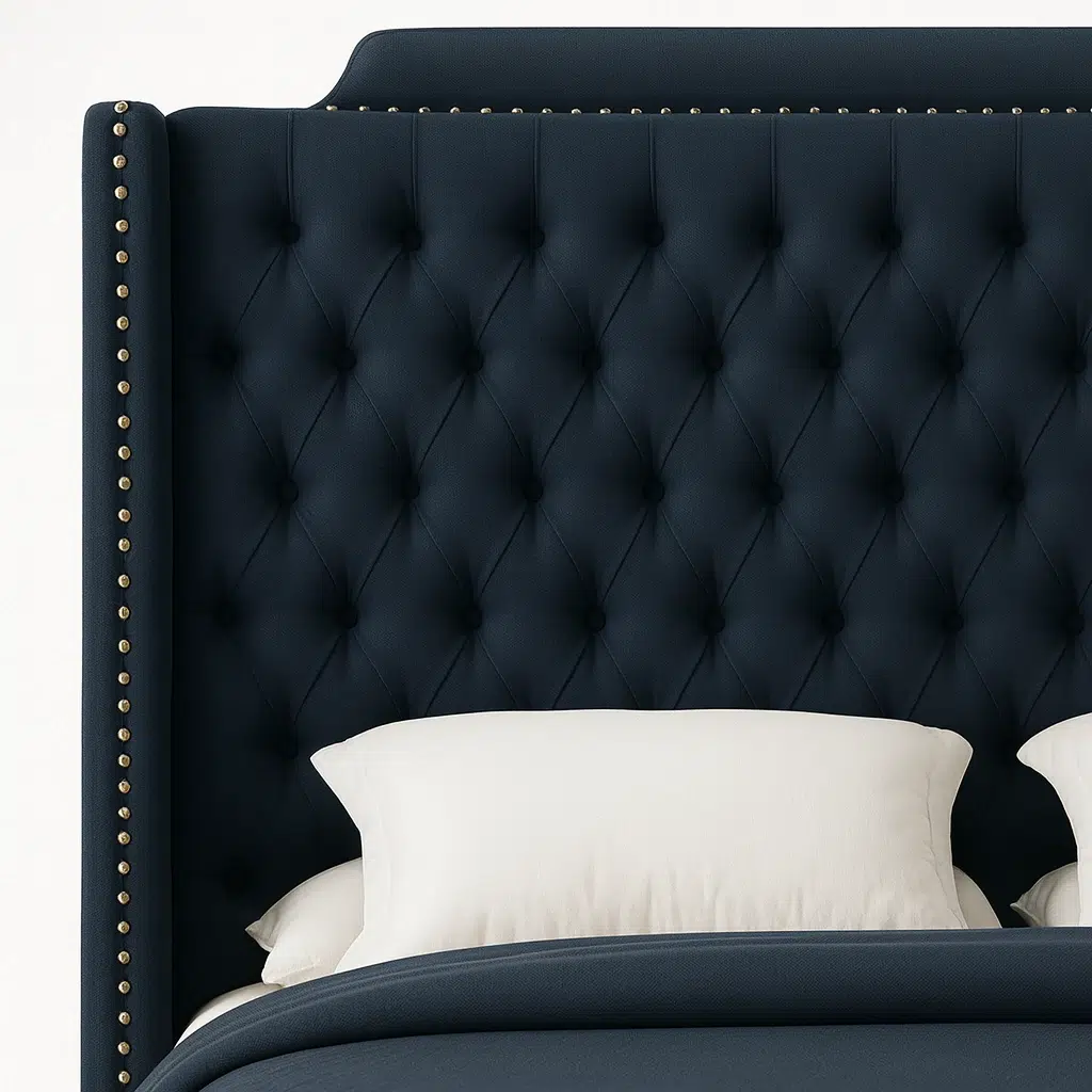Mary Tufted Panel Bed Frame