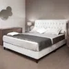 Nipa Tufted Panel Bed Frame