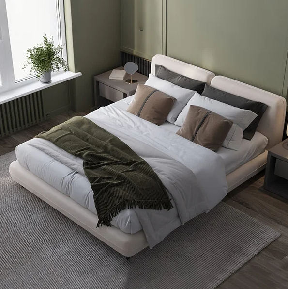 Naya Cushion Panel Bed