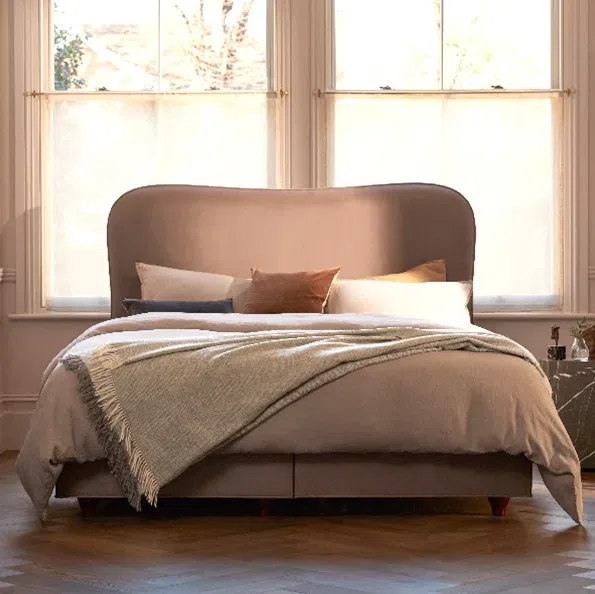 Curved Panel Bed Frame