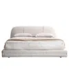 Round Lined Panel Bed Frame