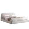 Round Lined Panel Bed Frame