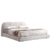Round Lined Panel Bed Frame