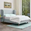 Round Winged Panel Bed Frame