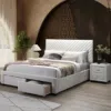Scoria Uphlstered Bed Frame