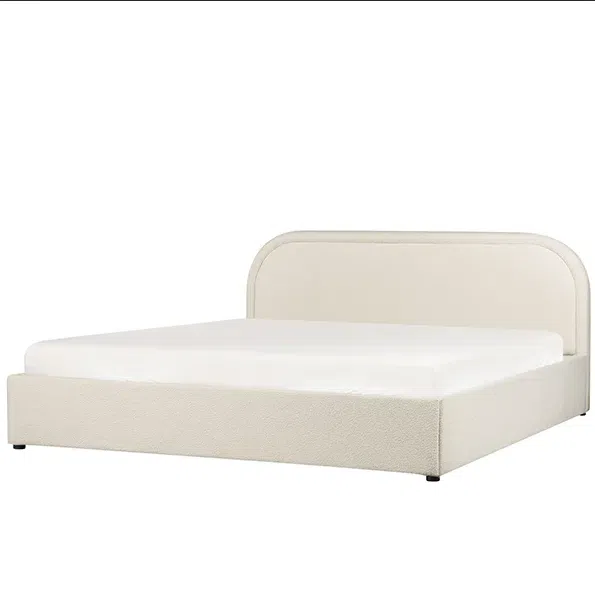 Round Upholstered Bed Frame