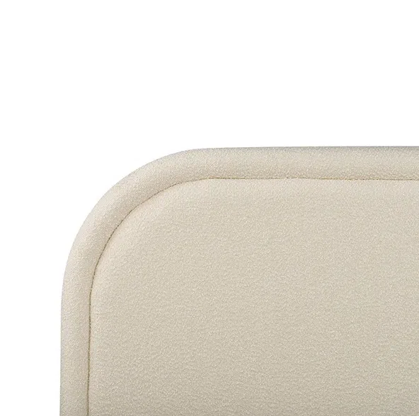Round Upholstered Bed Frame