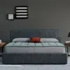 Square Panel Bed Frame