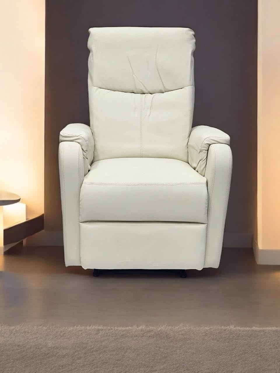 Savi Recliner Chair Padded Seat Fabric For Living Room Club Chair Home Theater Seating.