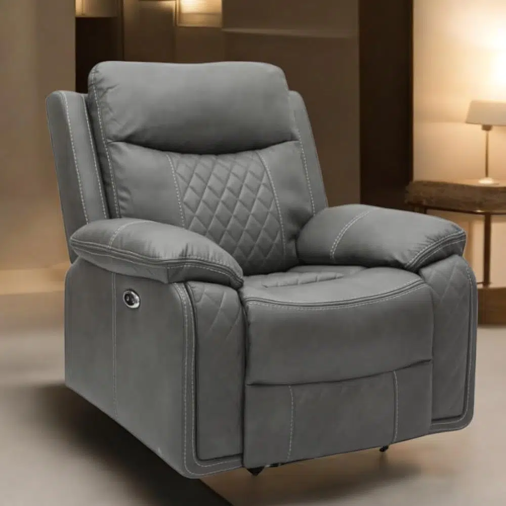 Rque Electric Single Seater Recliner sofa, Recliner Chair, Rocking sofa with footrest