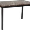 Divla Modern Design Chipboard and Metal Dining Table Set