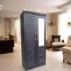 Kavar 2 Doors Wooden With Drawer and Mirror