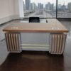 Ravdo Modern Office Table, Office Desk, Computer Table with side table and Drawer 160 cm