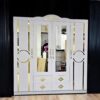 Agvan 4 Door Wardrobe With Mirror