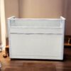 Ema Reception Desk For Front Office Color White120cm
