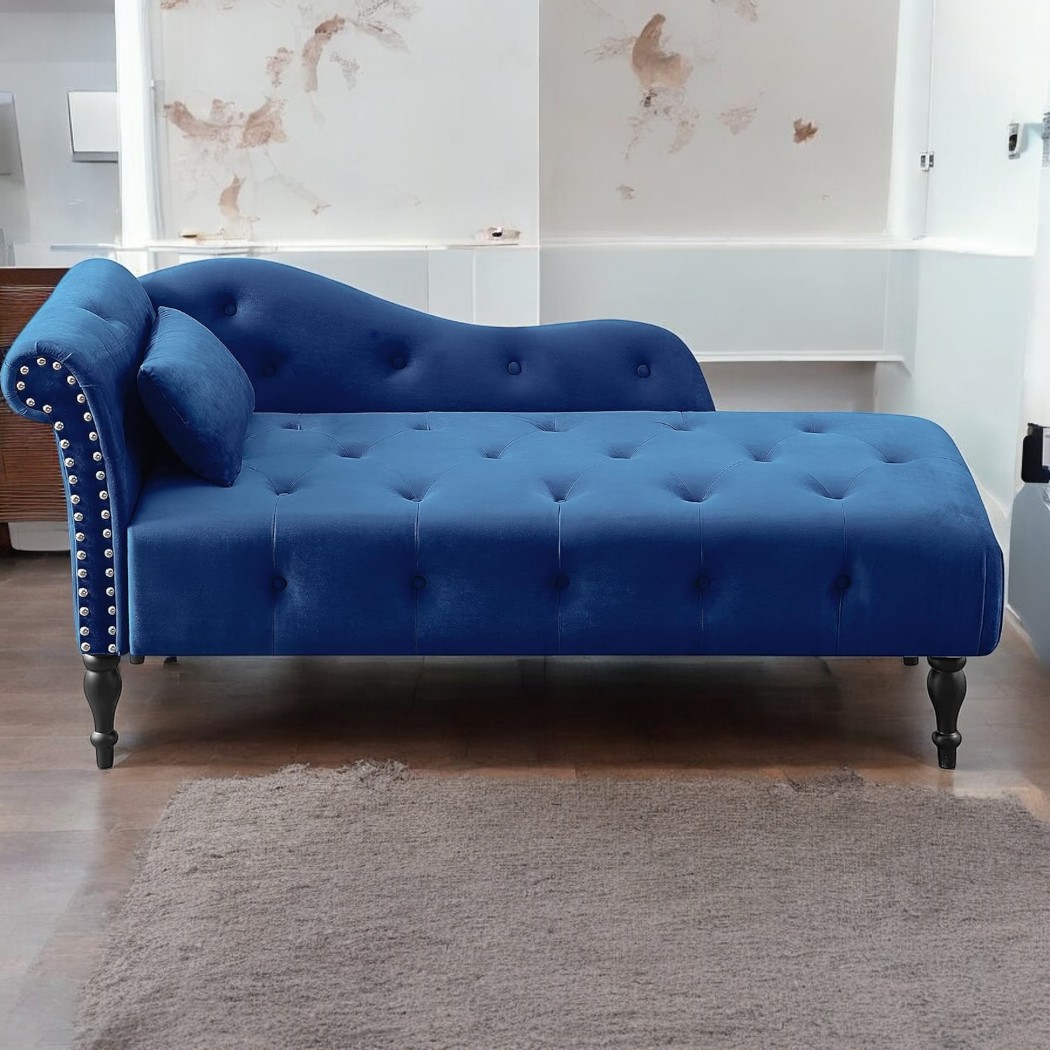 Rabitia Modern Armless Chaise Lounge Indoor Chair