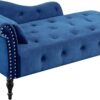 Rabitia Modern Armless Chaise Lounge Indoor Chair