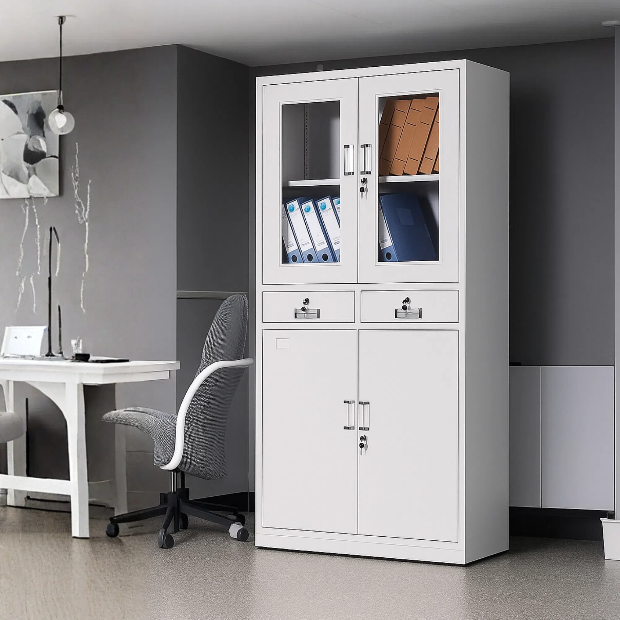Radeo Two Doors Lockable Cabinet
