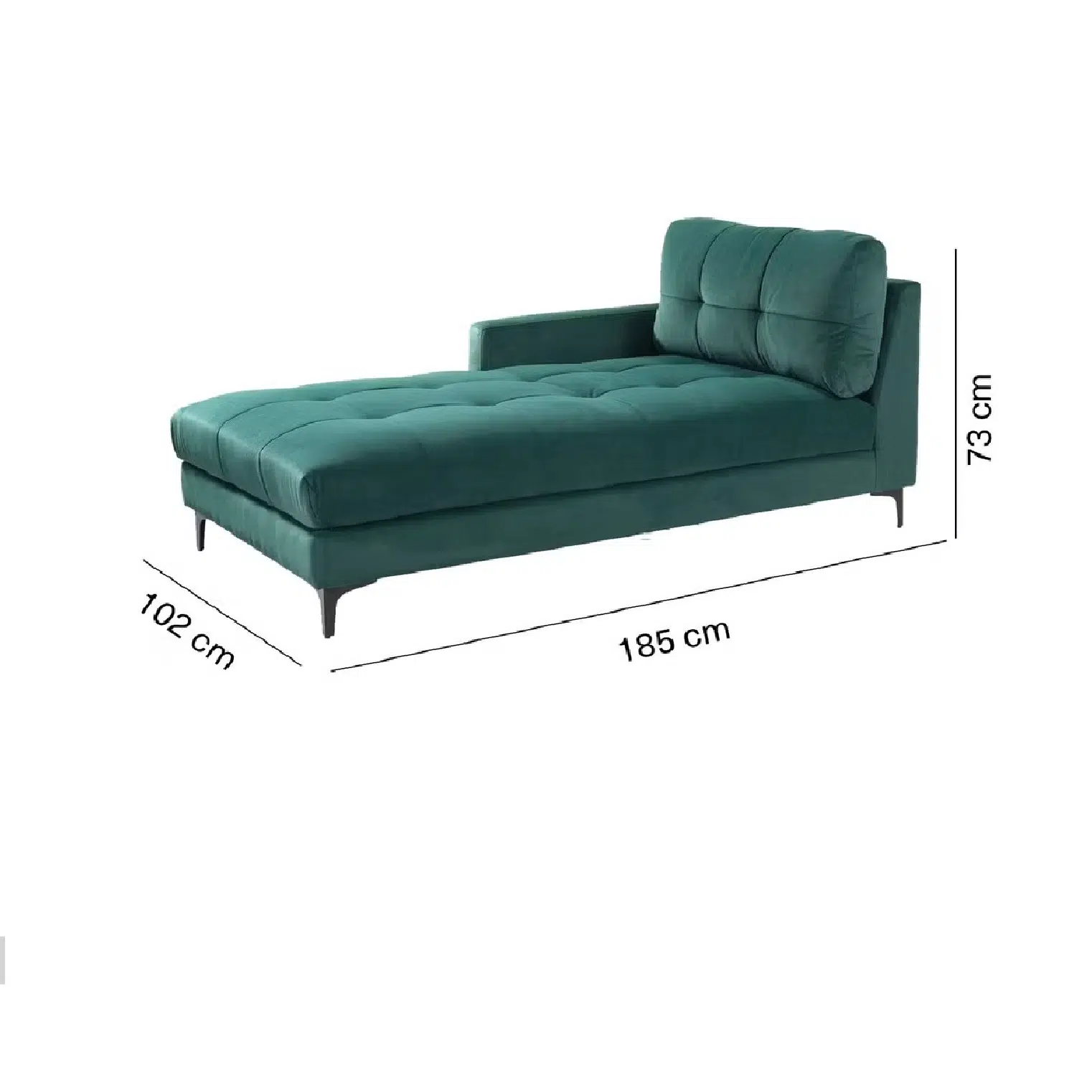 Kimio Chaise Lounge (Green)
