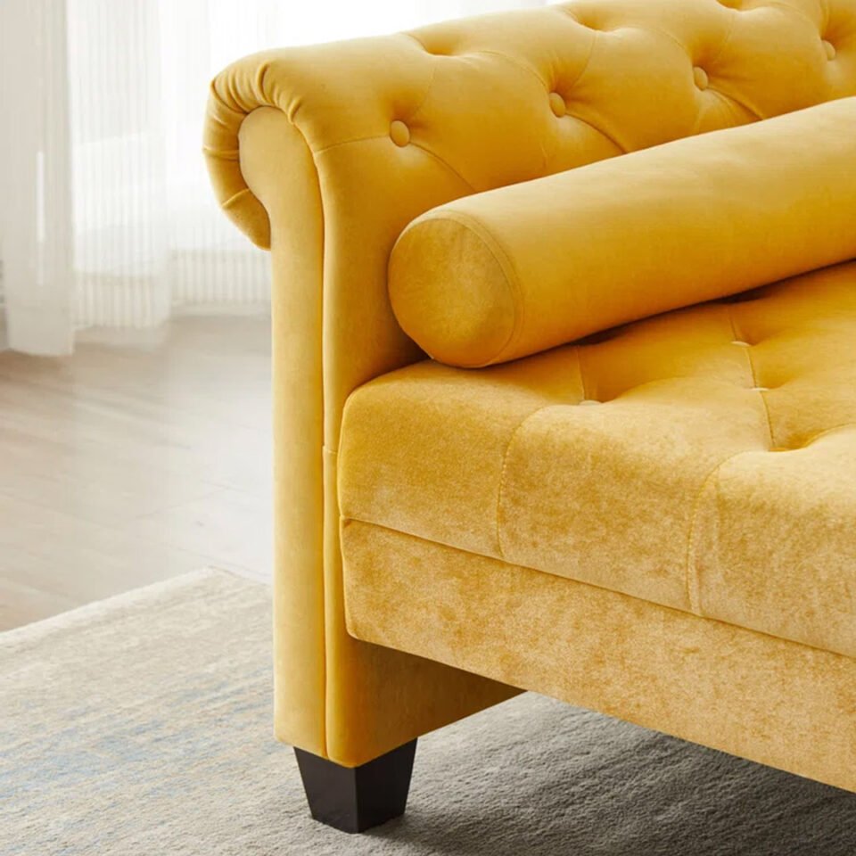 Etili Upholstered Chaise Lounge…