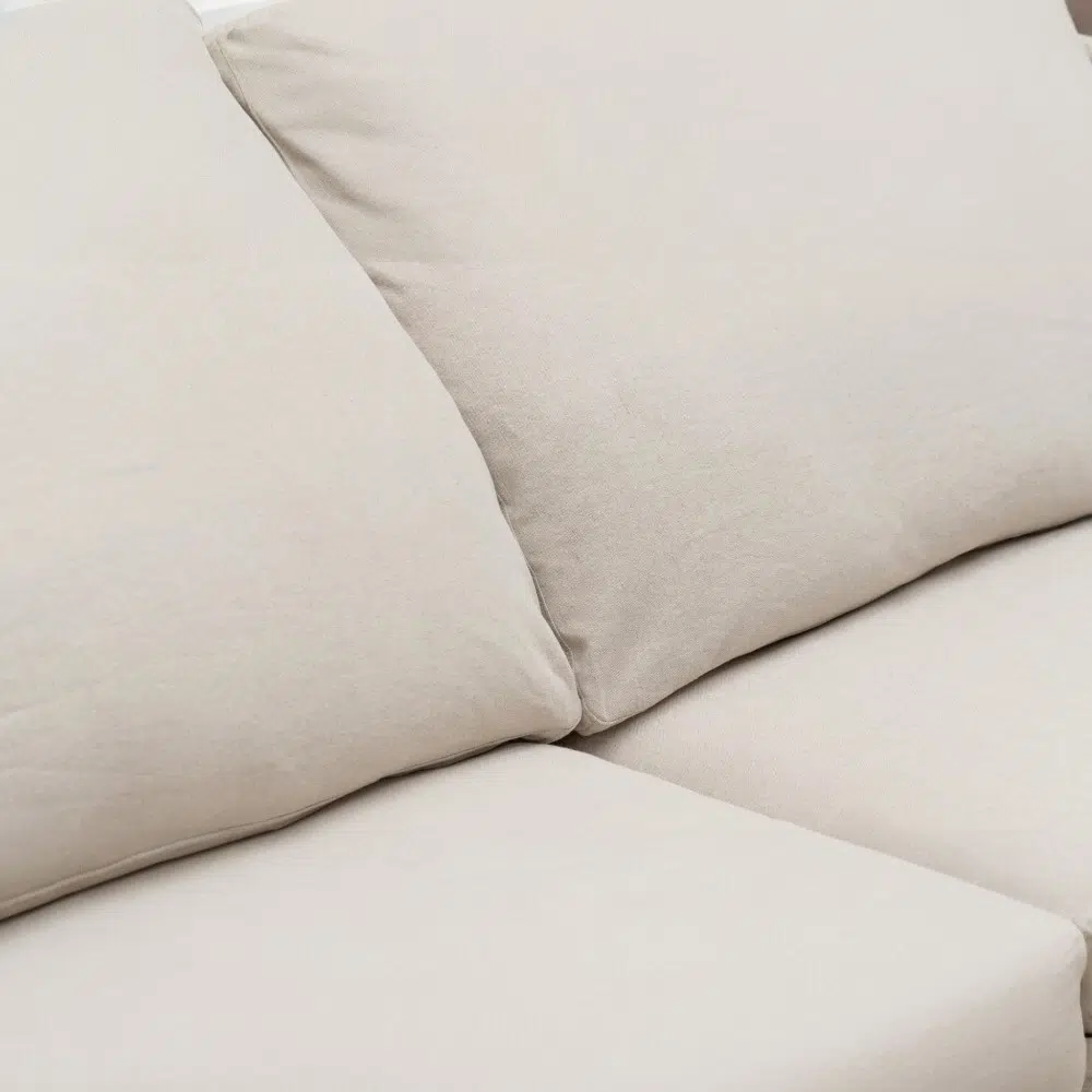 Cloud Sofa 3-Seater Polyester Fabric