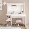 Sohria Vanity Dresser With Mirror