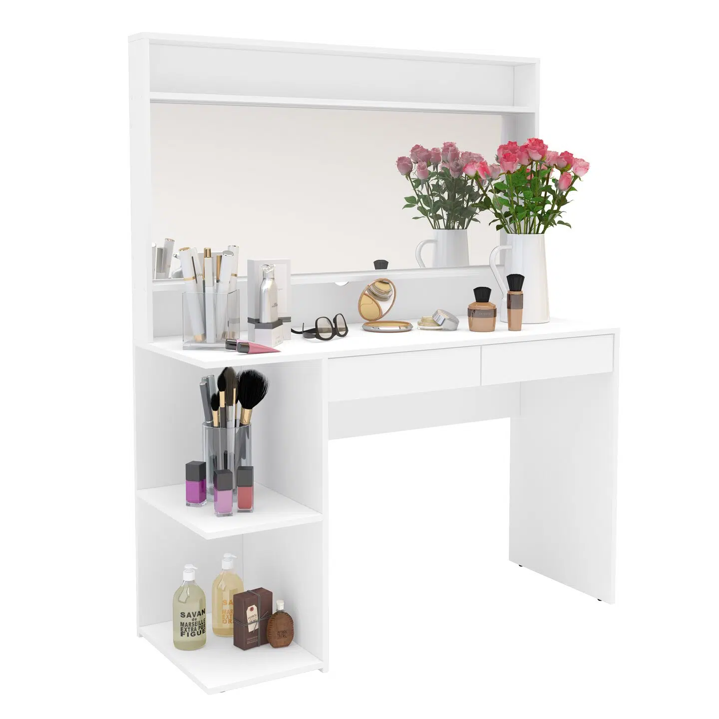 Sohria Vanity Dresser With Mirror
