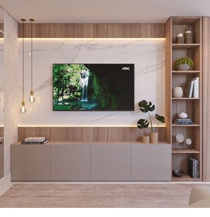 Gisikaia Luxury TV Wall Unit with Storage – Modern Entertainment Center