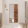 Klupio Wall mount dressing table – Mirror with shelves