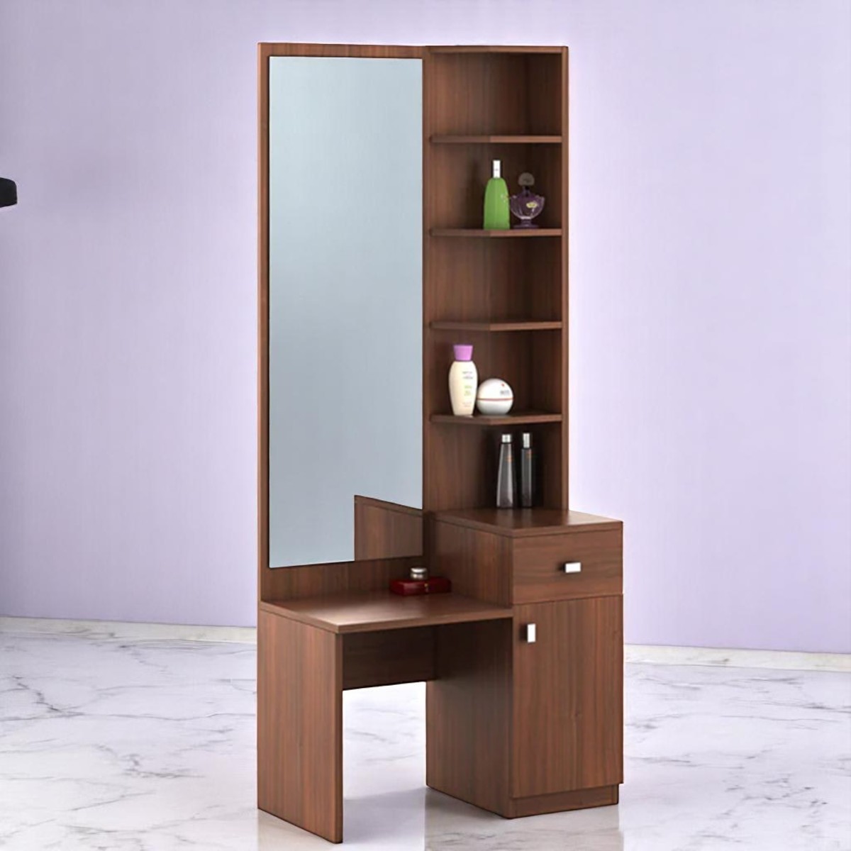 Walnio Premium Dressing Unit with Mirror