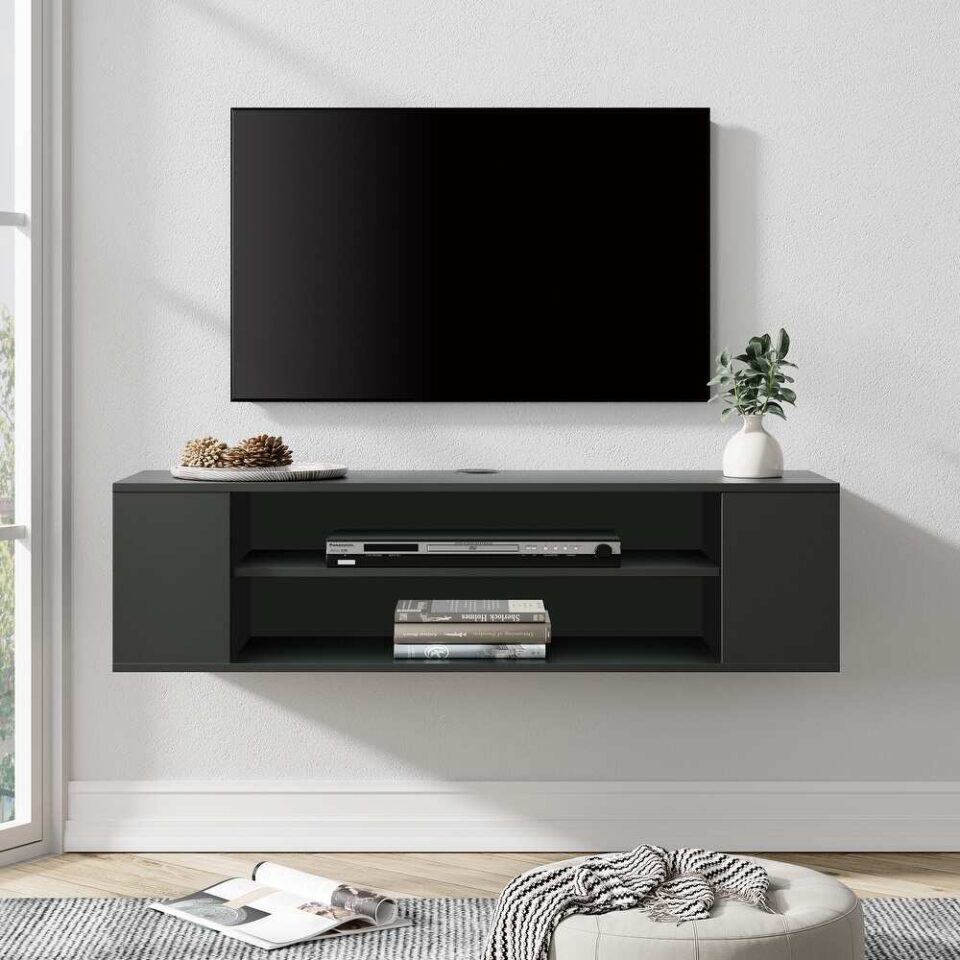 Brvtv 3-Tier Floating TV Stand