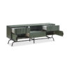 Vio 3-Drawer Media Cabinet TV Stand